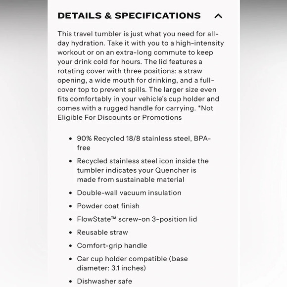 Stanley Tumbler Fuchsia QUENCHER H2.0 FLOWSTATE 40 OZ - Picture 13 of 15